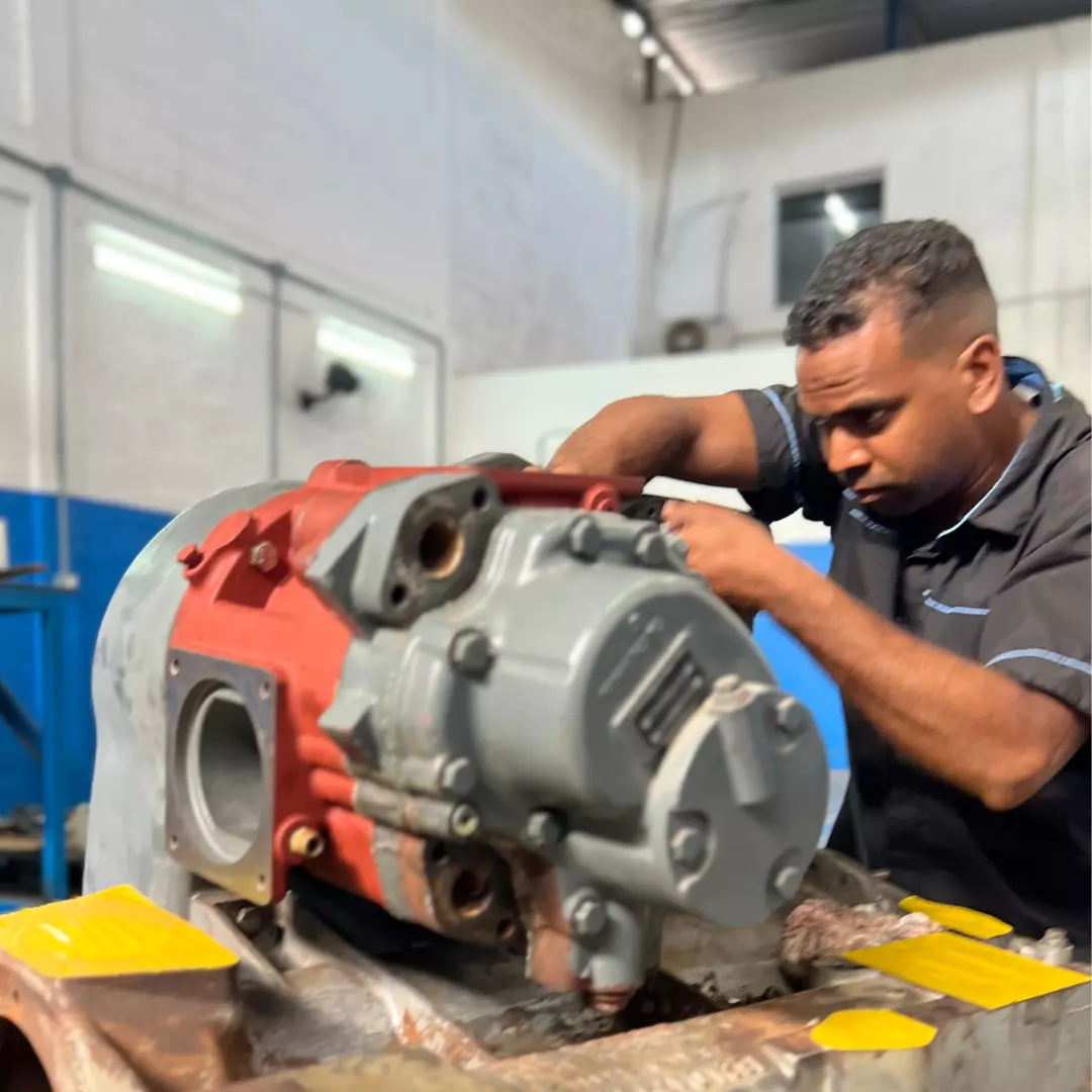 20º Instalação das Unidades no Compressor